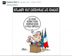 twitter - hollande - l'humour noir