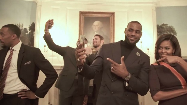 Lebron James, Mannequin Challegen -Michelle Obama