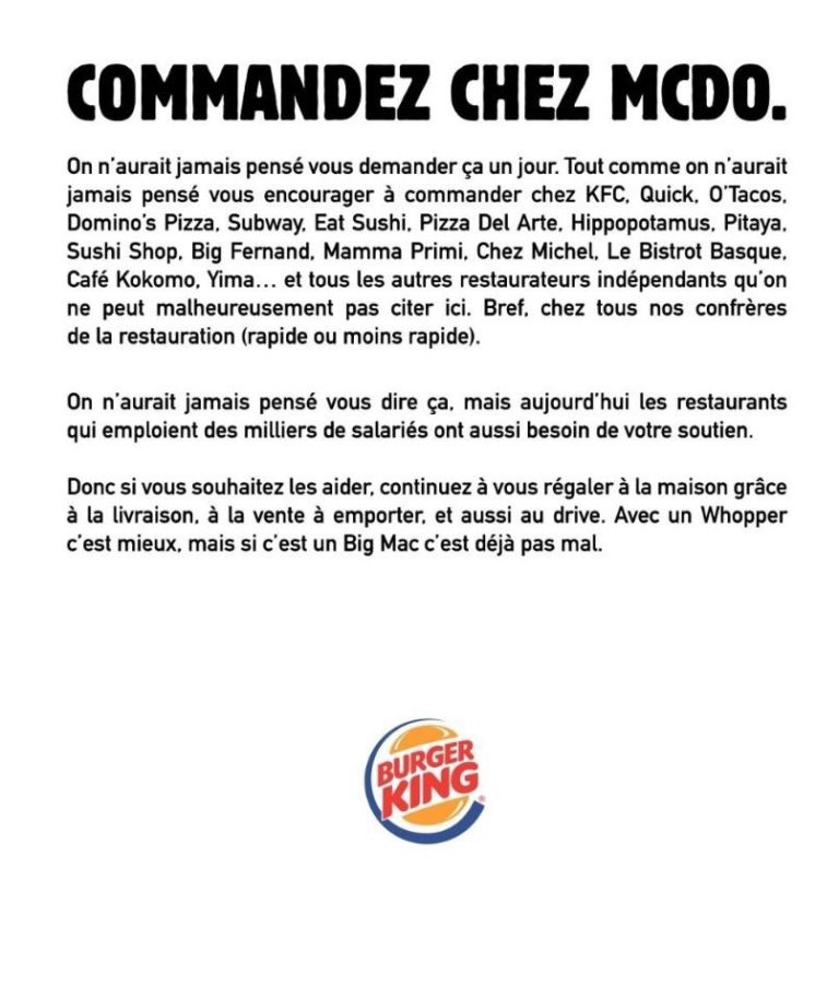 Campagne Burger King