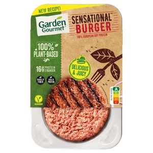 Burger sensationnel vendu par Garden Gourmet