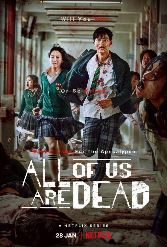All of us are dead affiche Netflix